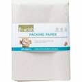 Duck Brand Packing Paper, Recycled, 20 Sheets, 24inx24in, Brown DUC287431